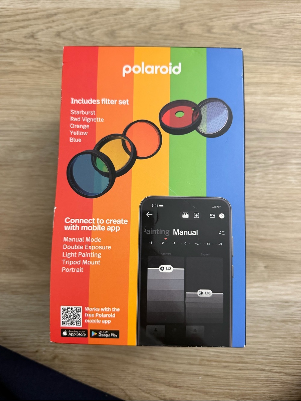 Polaroid NOW+ Instant Camera with Color Accent Strip